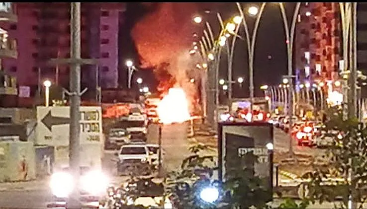 פיצוץ באשקלון