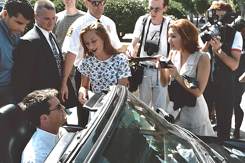 Matthew Perry Leaving Rehearsa