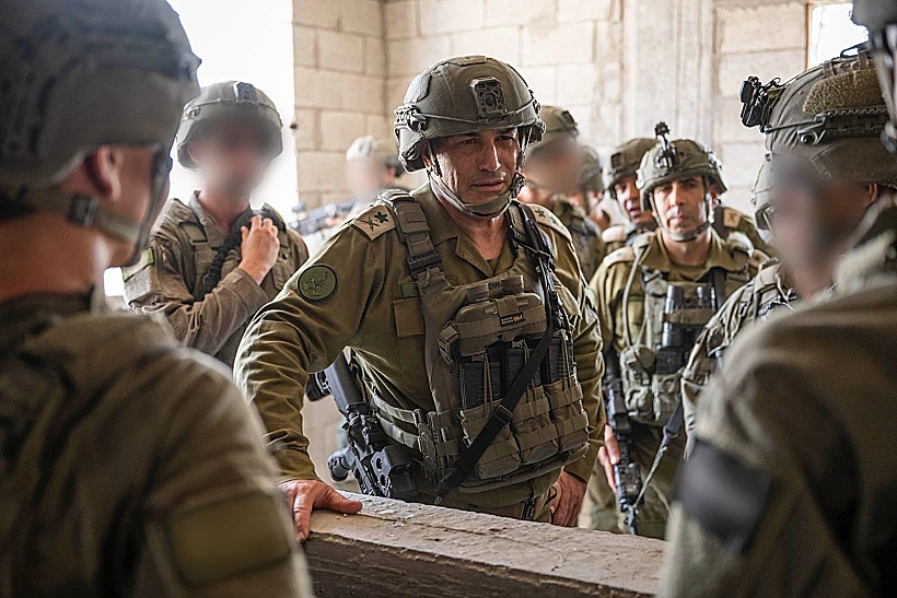 הרמטכ"ל אייל זמיר בסיור שטח ברצועת עזה