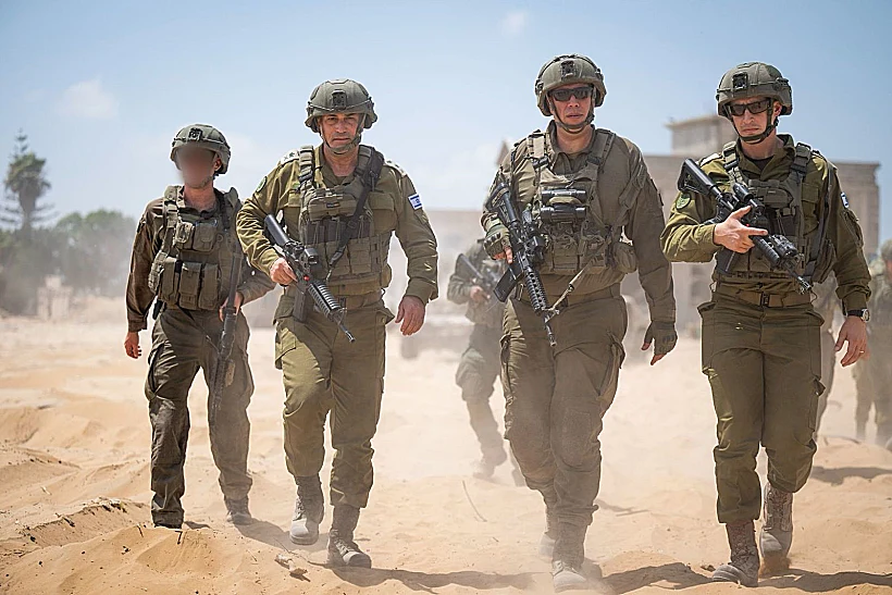 הרמטכ"ל אייל זמיר בסיור שטח ברצועת עזה