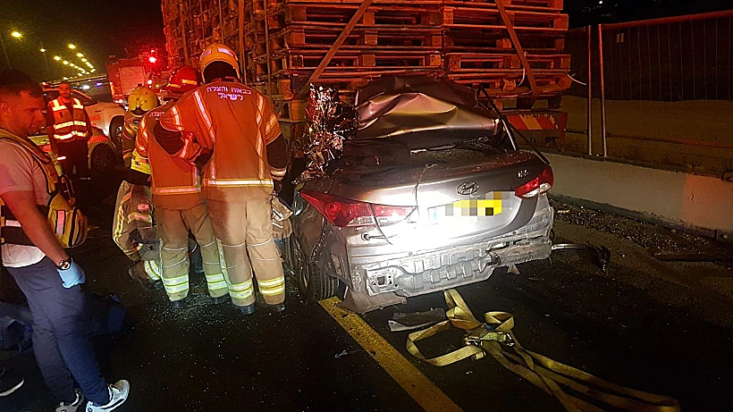 תאונת הדרכים שבה נהרג קאזם חליליה