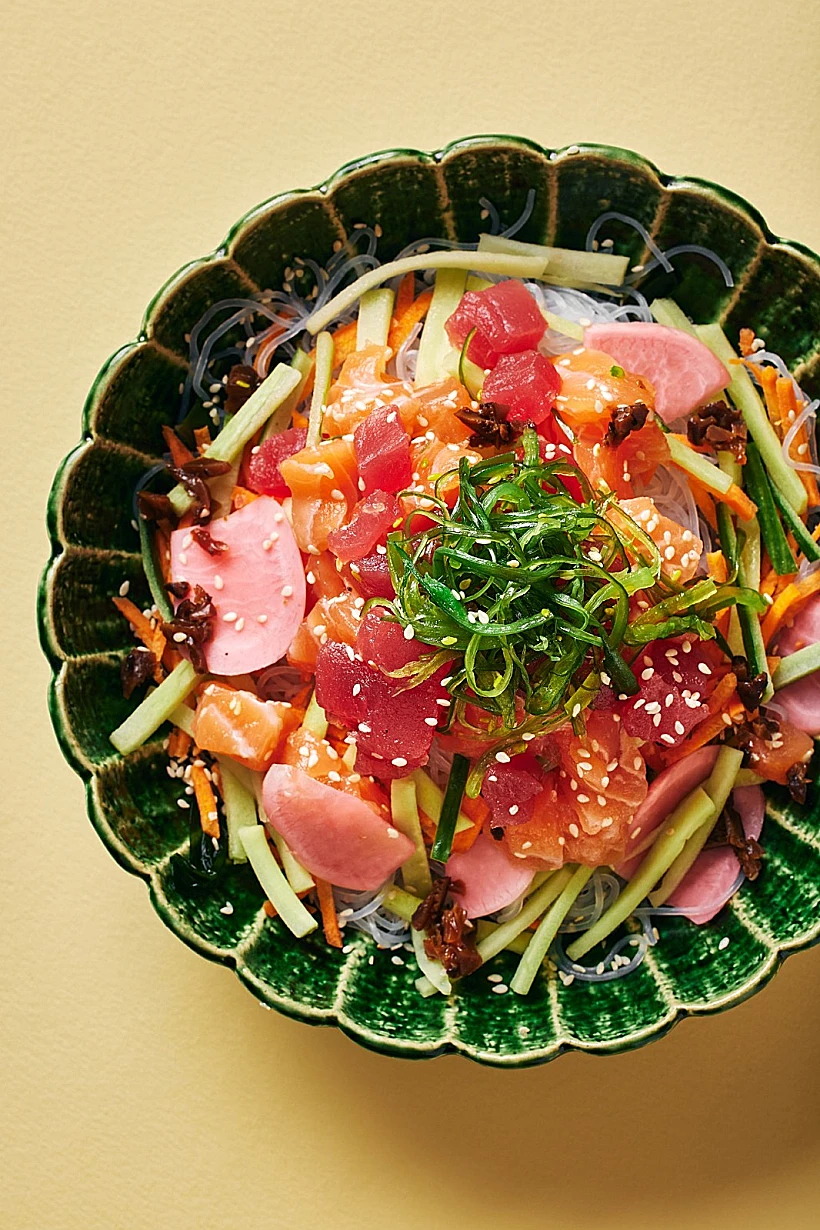 סלט סשימי | אוקינאווה