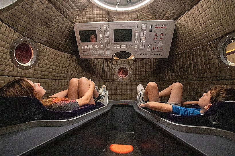 בשביל החלל במדעטק חיפה