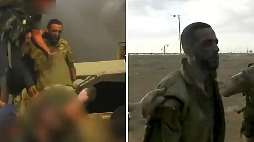 מתוך סרטון החטיפה של נמרוד כהן