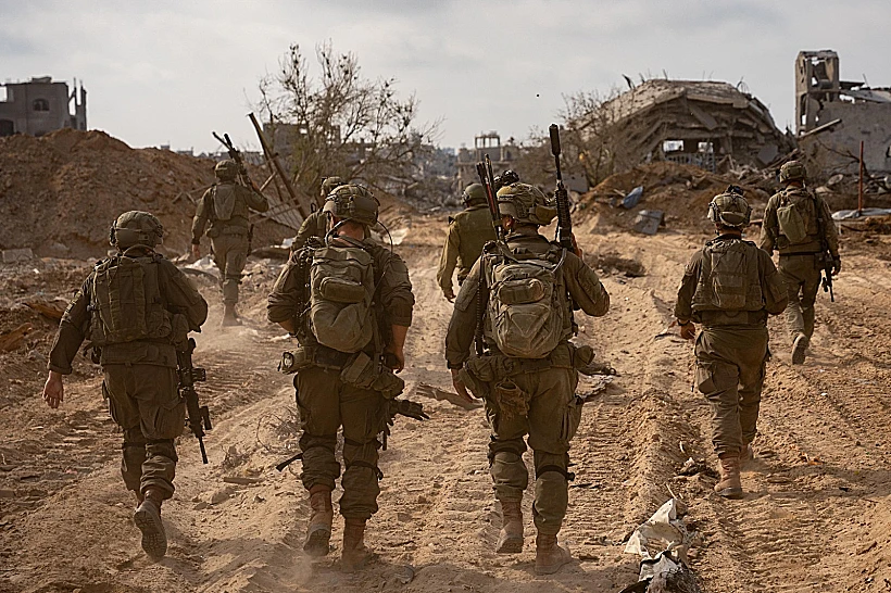 כוחות צוות הקרב של חטיבת הנח"ל בצפון רצועת עזה