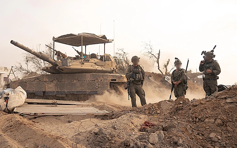 כוחות צוות הקרב של חטיבת הנח"ל בצפון רצועת עזה
