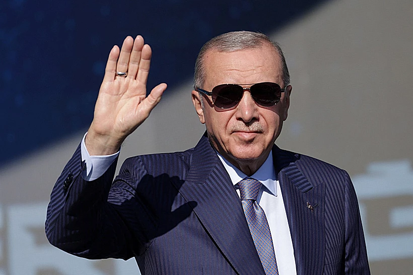 נשיא טורקיה רג'פ טאיפ ארדואן