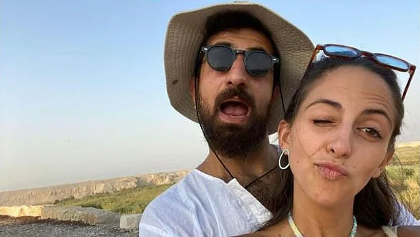 עידן שתיוי עם בת זוגו סתיו