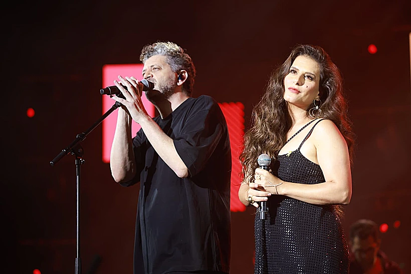 מירי מסיקה ואמיר דדון במופע המחווה למתי כספי