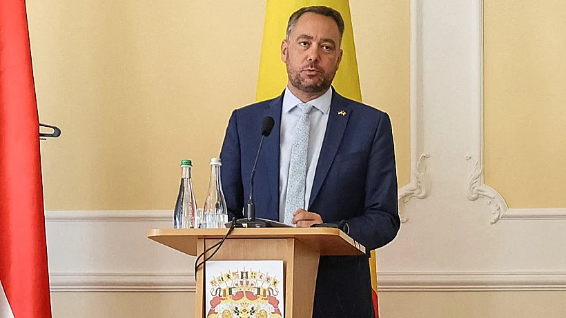 שר החוץ של בלגיה מקסים פרבו