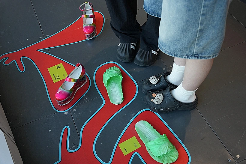 People Visit The Exhibition 'era Of Uglies Has Arrived' By Alibaba's Taobao, In Hangzhou