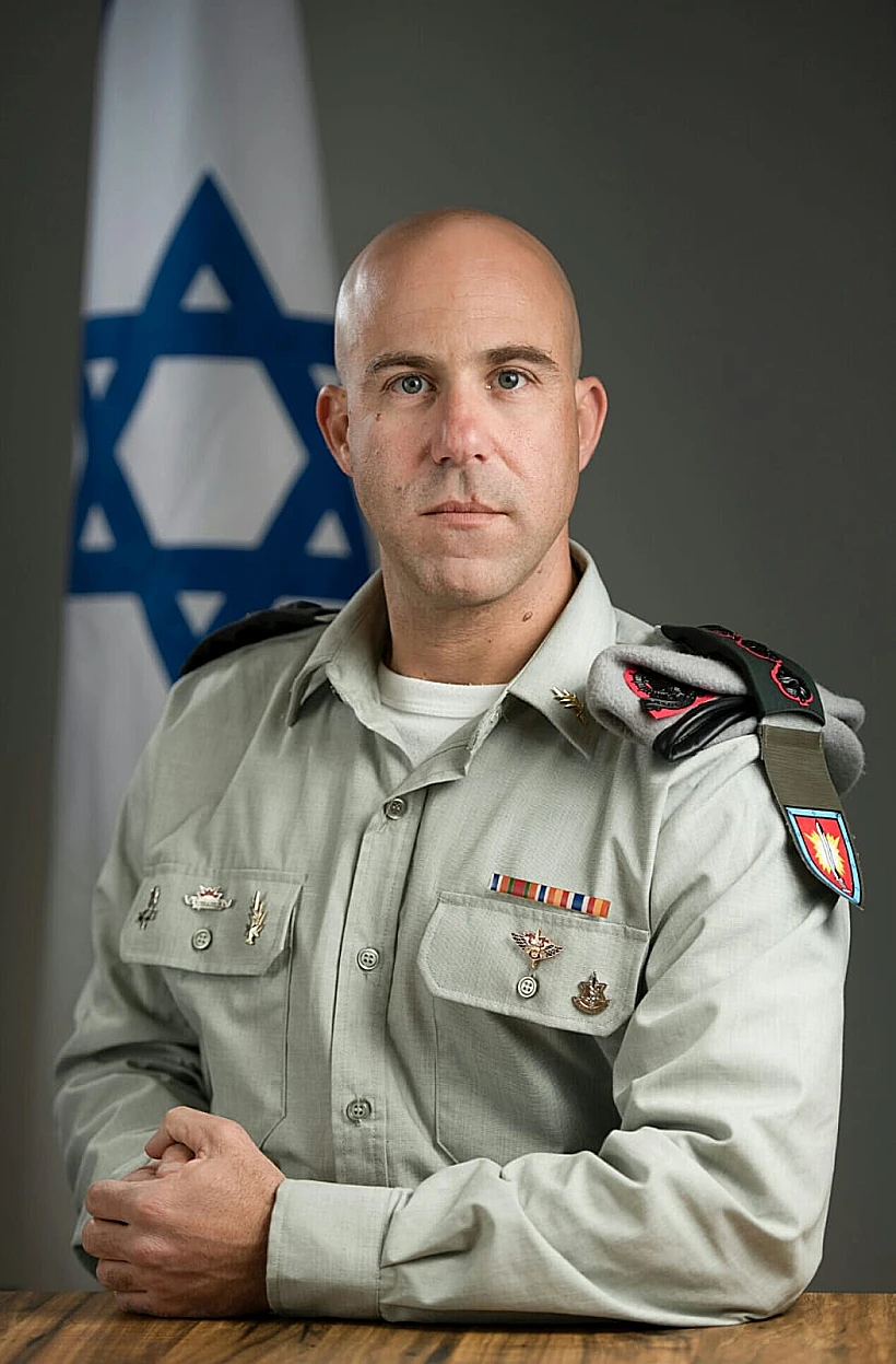 דיויד סולומון בזמן שירותו הצבאי