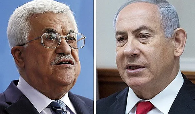 נתניהו ואבו מאזן. ארכיון