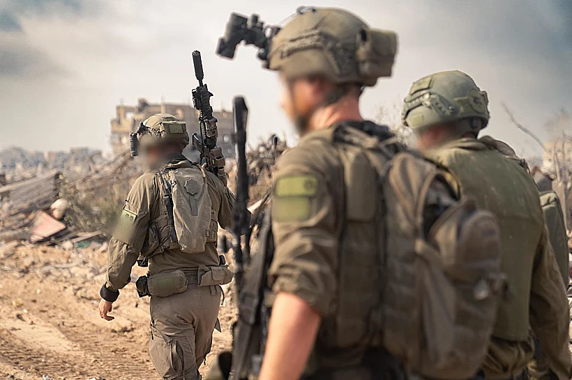 כוחות חטיבת הנח"ל ברצועת עזה