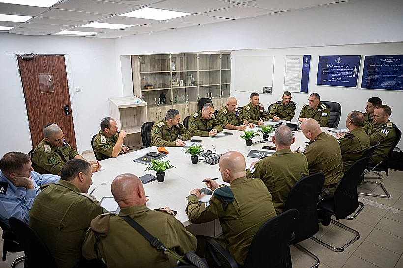 הרמטכ"ל אייל זמיר בהערכת מצב
