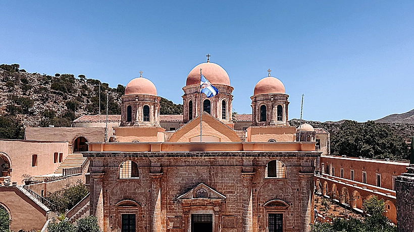 מנזר אגיה טריאדה (Agia Triada) כרתים