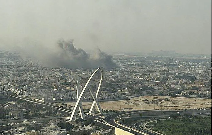 פיצוצים בדוחה, בירת קטר