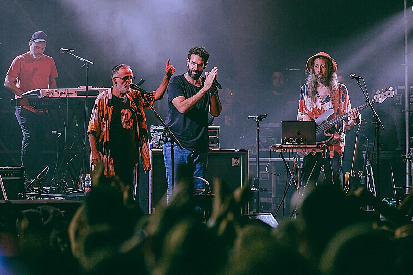 רביד פלוטניק ואהוד בנאי בפסטיבל "בלוז כנעני 2"