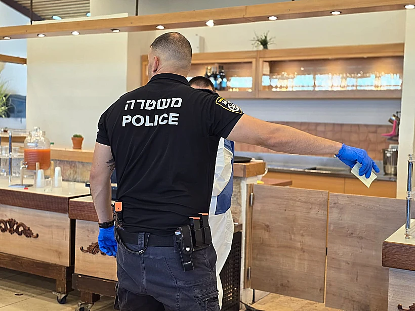 זירת הפיגוע בקיבוץ צובה