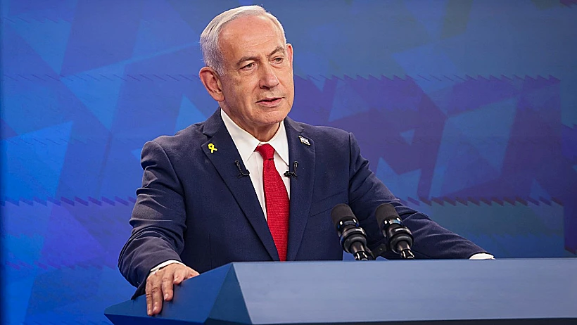 רה"מ בנימין נתניהו במסיבת העיתונאים