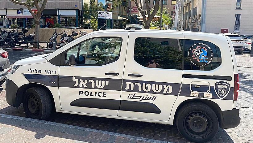 ניידת משטרה ברמת החייל בתל אביב