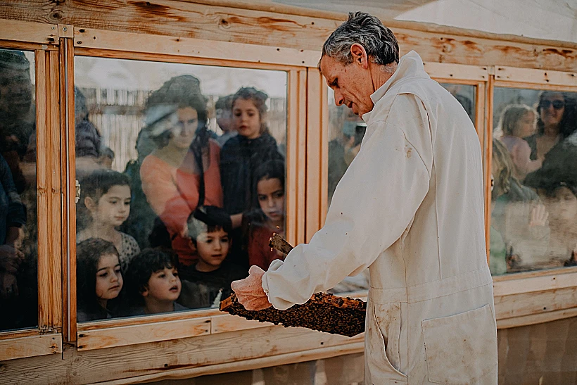 הדבוראי רן פורת מכוורת פורת בעין יהב