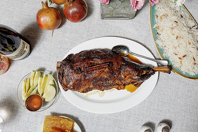 שוק טלה בדבש פרחי ליצ'י של מרינדו