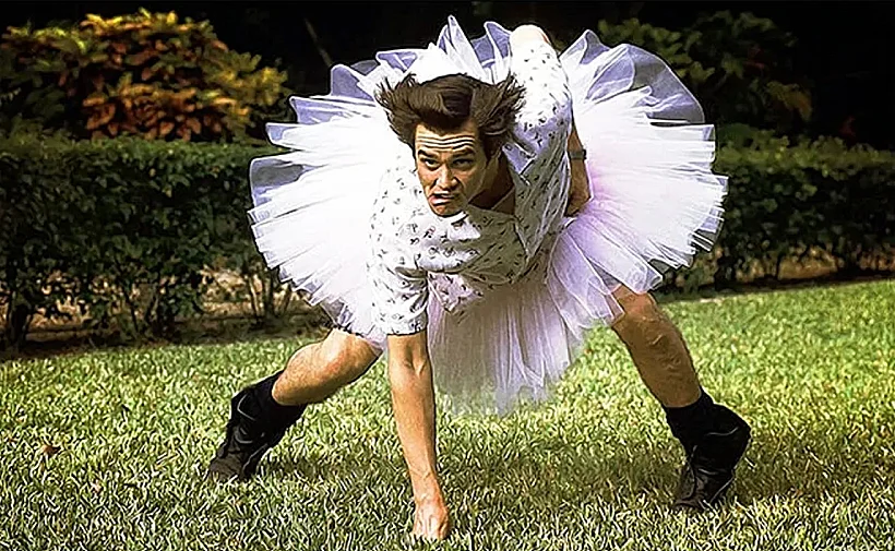 ג'ים קארי ב"אייס ונטורה: בלש בצחוק"