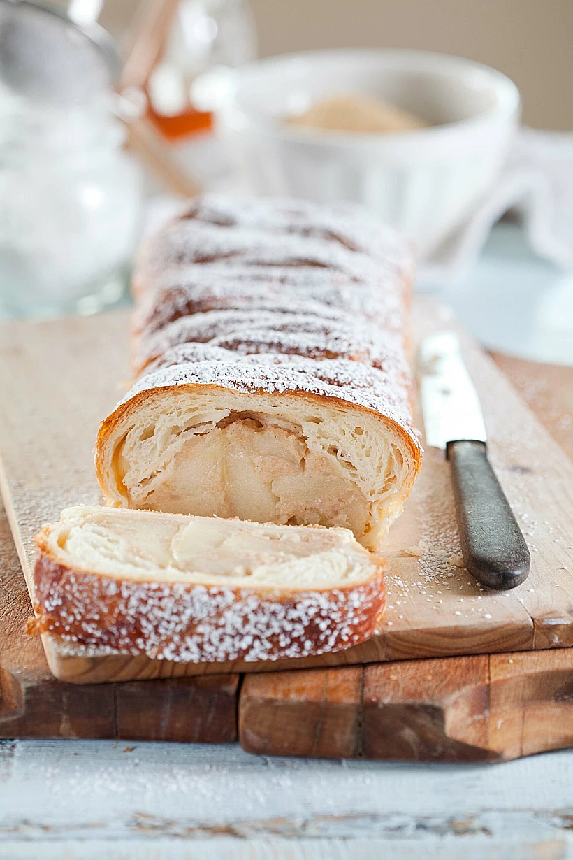 שטרודל תפוחים של מיקי שמו