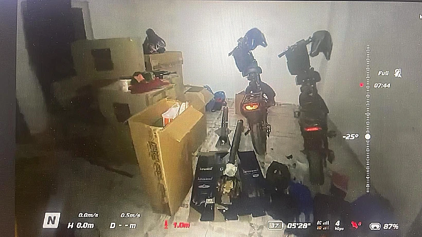 המבנה בו נעצרה חוליית הטרור באזור רמאללה