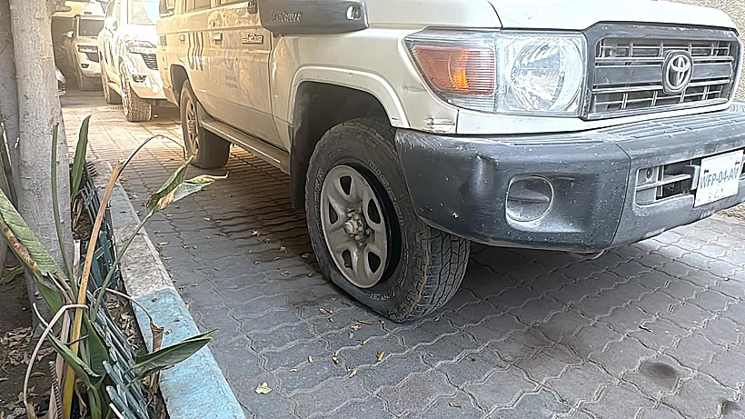 ירי על רכב או"ם ברצועת עזה