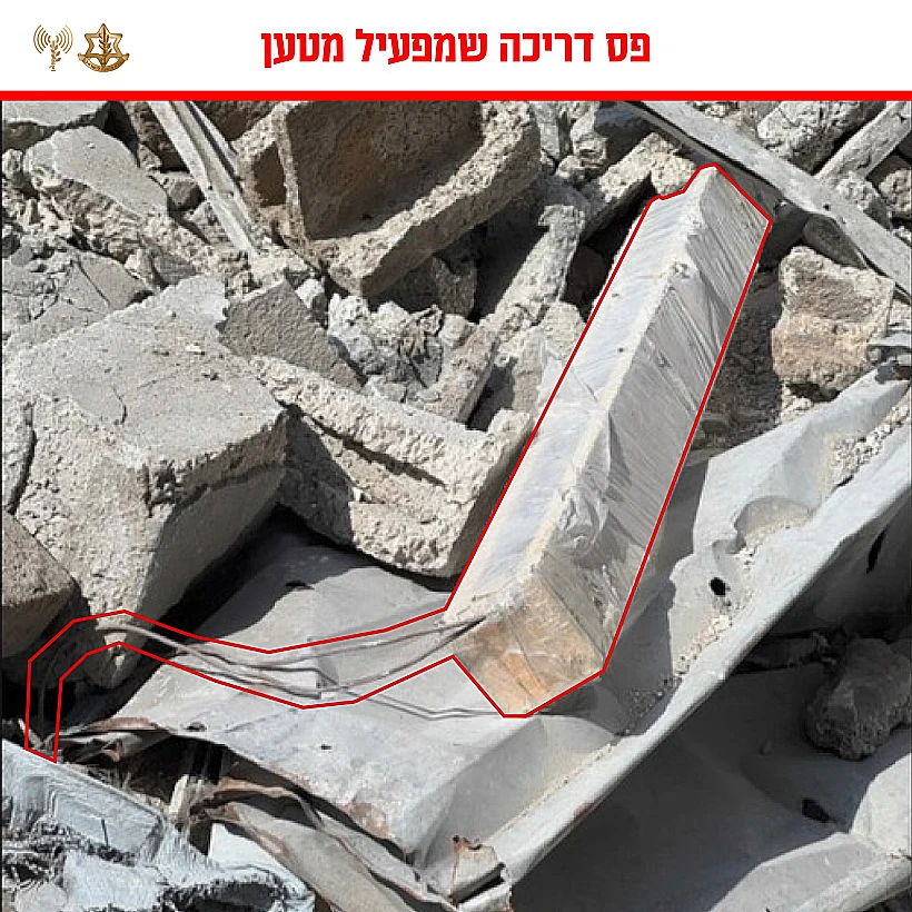 מטען מוסתר ברצועת עזה