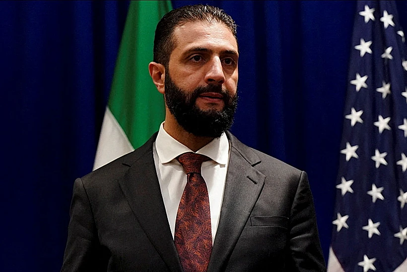 נשיא סוריה אחמד א-שרע בעצרת האו"ם בניו יורק