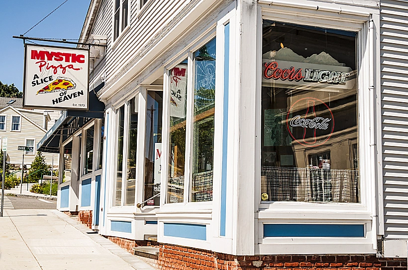 מיסטיק פיצה בעיירה מיסטיק בקונטיקט ארה"ב