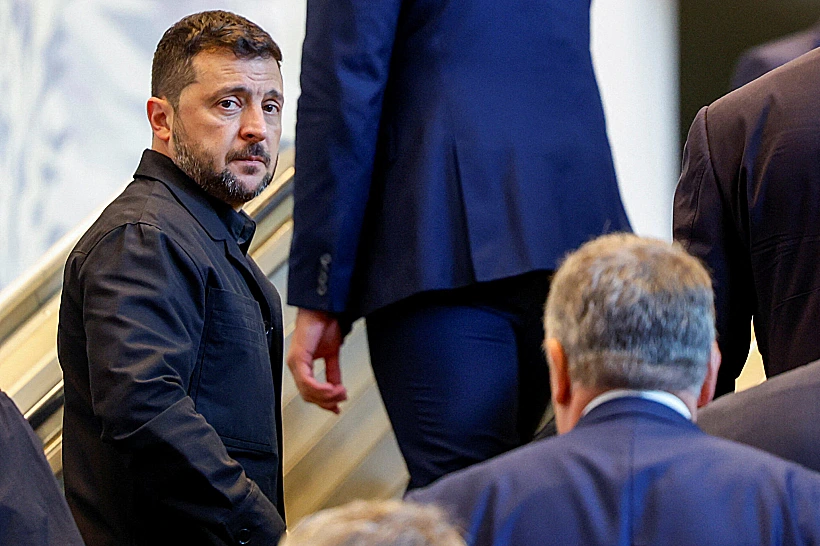 נשיא אוקראינה וולודימיר זלנסקי באו"ם