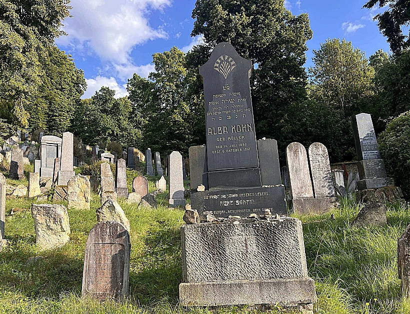 בית הקברות היהודי בבוסקוביצה צ'כיה