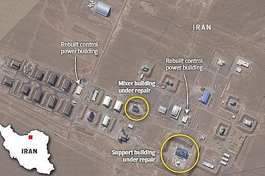 תיעוד מלווין: איראן החלה לשקם את אתרי הגרעין שלה