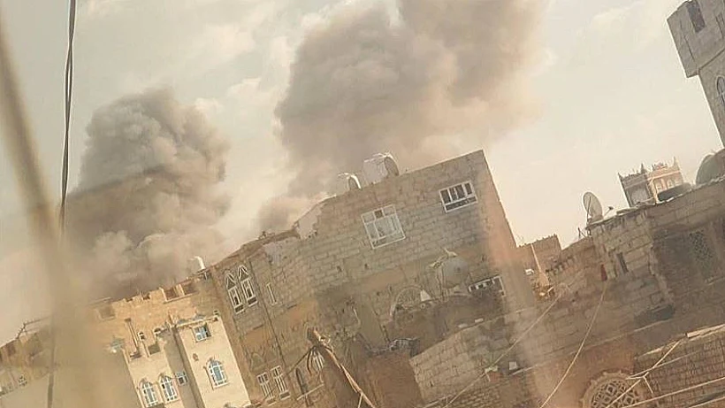 תקיפה בצנעא בירת תימן