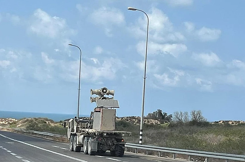 מערכת כריזה צה"לית לשידור נאום נתניהו באו"ם