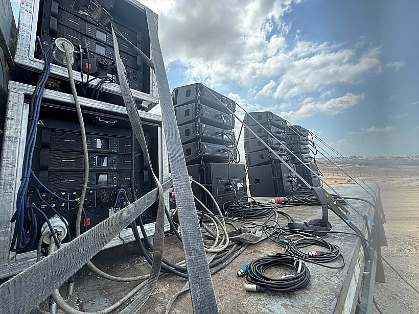 מערכת כריזה צה"לית בגבול עזה