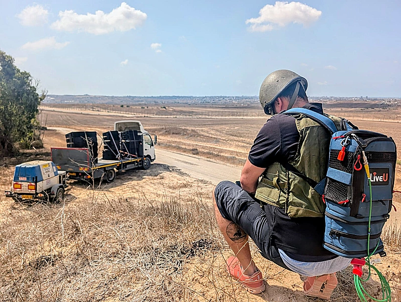 מערכת כריזה צה"לית בגבול עזה
