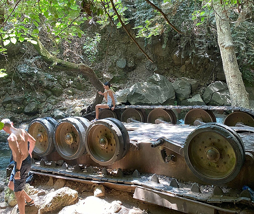 הטנק הסורי בבניאס