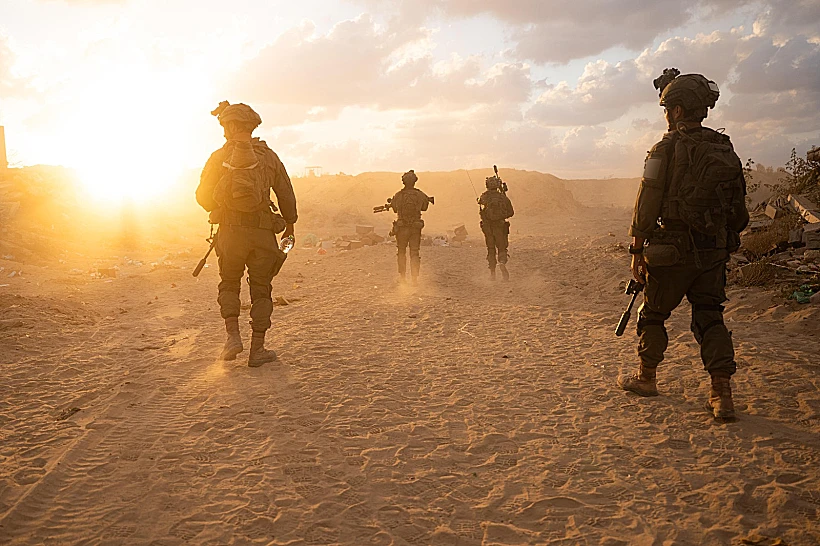 כוחות צה"ל בפעילות בעיר עזה