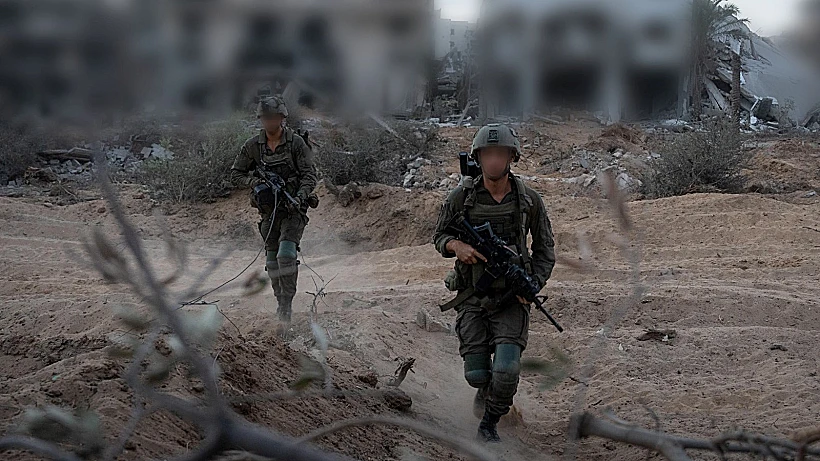 כוחות צה"ל בפעילות בעיר עזה
