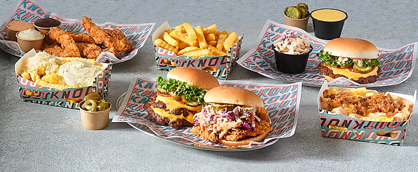 קנוקאאוט, קנוק אאוט, סמאש בורגר