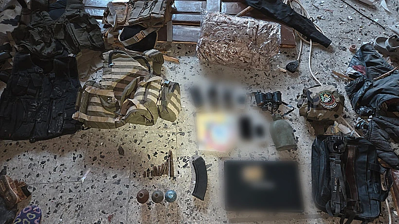 אמל"ח שאותר בעיר עזה