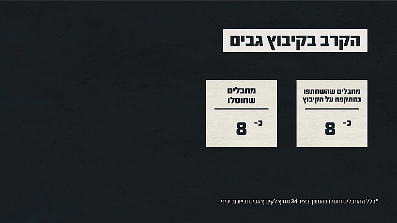 תחקיר הקרב בקיבוץ גבים, נתוני הקרב