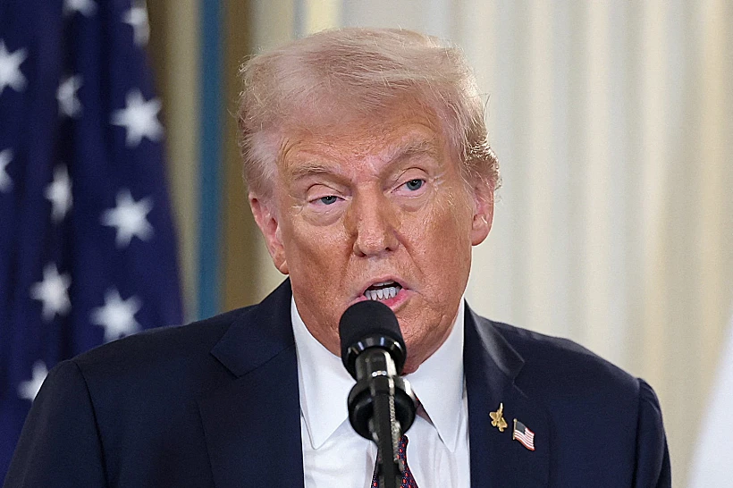 מסיבת העיתונאים טראמפ-נתניהו בבית הלבן