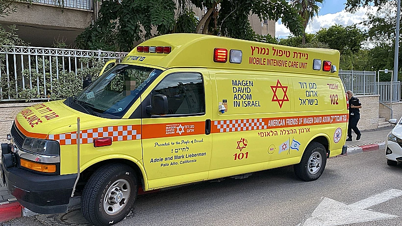 אמבולנס מד"א בזירה בקריית אתא