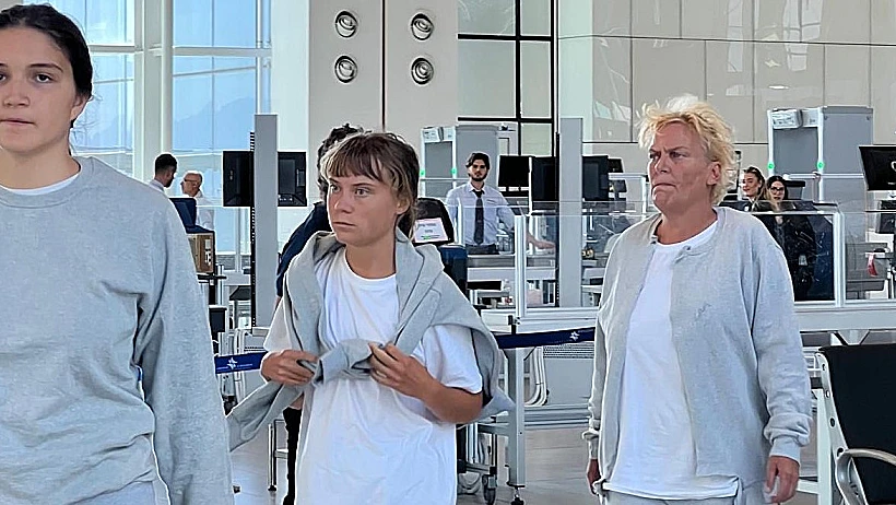 גרטה תונברג ופעילי המשט לעזה מגורשים מהארץ